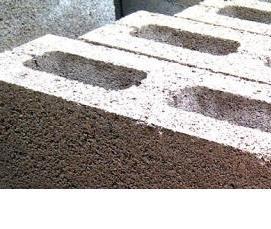 Блок строительный керамзитобетонный - тип 3