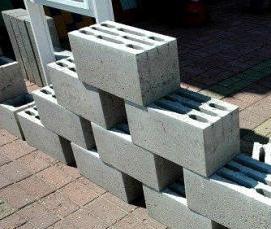 Блок строительный керамзитобетонный - тип 2