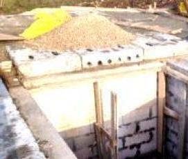 Блоки для строительства погреба - вариант 1