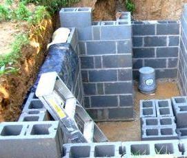 Блоки для строительства погреба - вариант 2