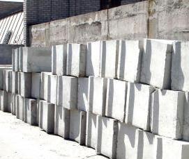 Блоки фундаментные для стен подвалов - модель 3