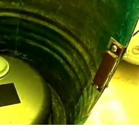 Бочка умывальник для дачи - модель 2