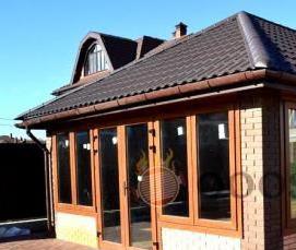 Большая беседка с мангалом - тип 3