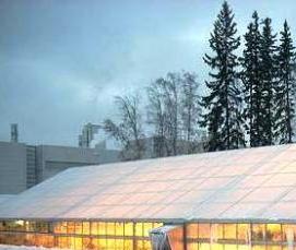 Большая отапливаемая теплица - модель 3