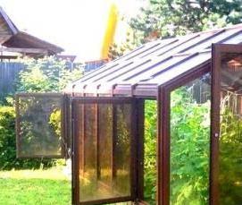 Большая зимняя теплица - вариант 4