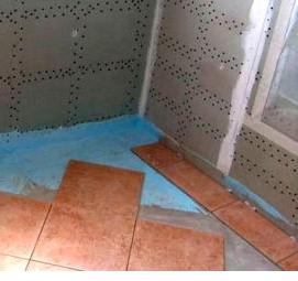 Большой керамогранит на стену - модель 3