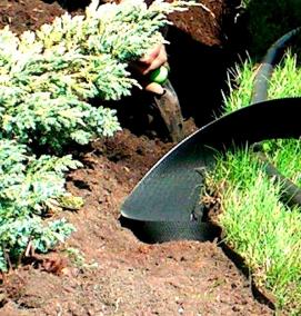 Бордюр для газона - модель 2