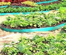 Бордюрный кирпич садовый - модель 3