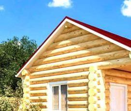 Бревна под баню - тип 1