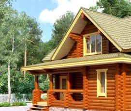 Бревно 200 мм - тип 2