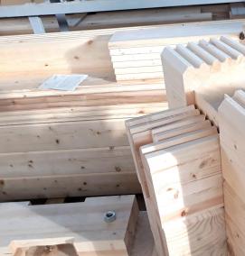 Брус 50х250 мм - модель 1