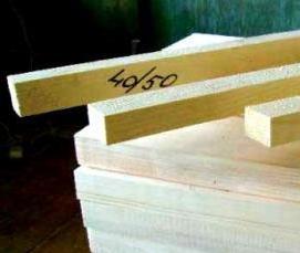 Брус 50х50х3000 мм - модель 1