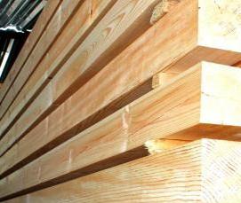 Брус Бук 100х100 мм - модель 1