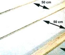 Брус буковый 50х50 мм - вариант 1