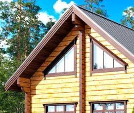 Брус клееный 130х130 мм - тип 4