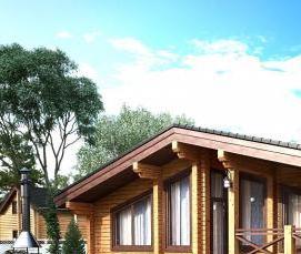 Брус клееный 130х130 мм - тип 2