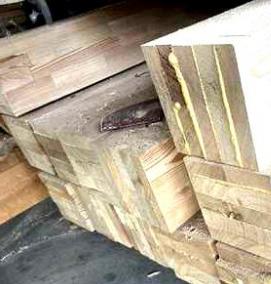 Брус Лиственница 150х150 мм - вариант 1