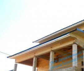 Брус лиственница 200х200 мм - модель 4