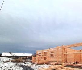 Брус лиственница 200х200 мм - модель 3