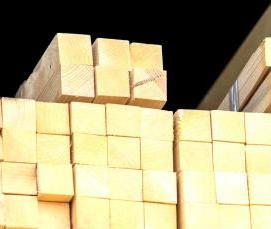 Брус нестроганный 50х50 мм - тип 3