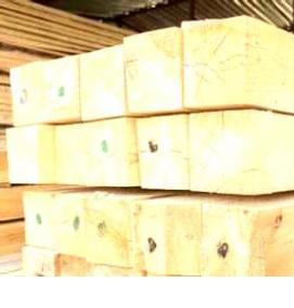 Брус обрезной 100х100х6000 мм - тип 4