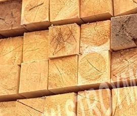 Брус обрезной 150х150х6000 мм - тип 2