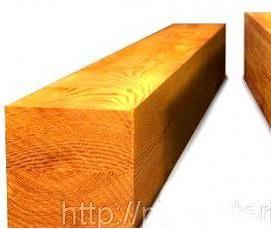 Брус сухой строганный - модель 1