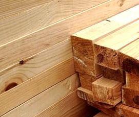 Брус сухой строганный - модель 3