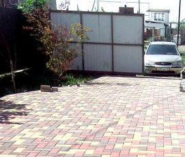 Брусчатка 200х100 - модель 1