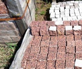 Брусчатка гранитная 100х100х100 - модель 3