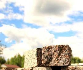 Брусчатка колотая 100х100х100 - тип 2