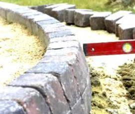 Брусчатка полукругом - модель 2