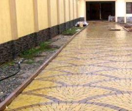 Брусчатка ромашка - вариант 2