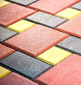 Брусчатка серо желтая - тип 4