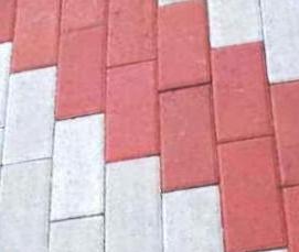 Брусчатка тротуарная клевер - вариант 2