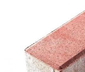 Брусчатка тротуарная красная - тип 4