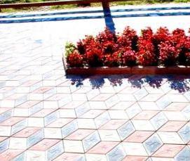 Брусчатка тротуарная желтая - вариант 2