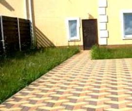 Брусчатка в частном доме - вариант 1