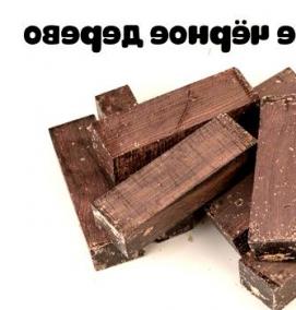 Бруски декоративного дерева - тип 2