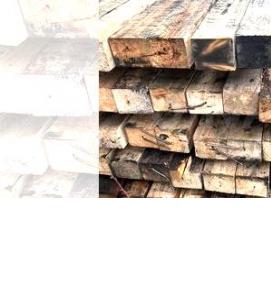 Бруски деревянные 80х80 мм - модель 4