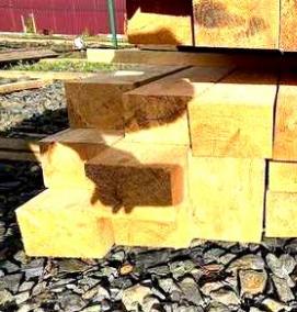 Брусок сращенный - модель 2