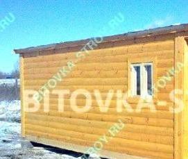 Брусовые бытовки - модель 4