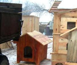 Будка бытовка - тип 1