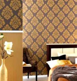 Бумажные обои для спальни - вариант 2