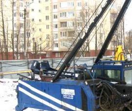 Бурение скважин для свай - модель 2