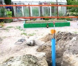 Бурение скважин кессон - модель 1