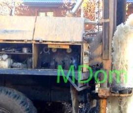 Бурение скважин с обсадной трубой - тип 2