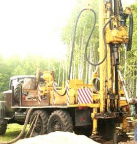 Бурение скважины перфоратором - вариант 2