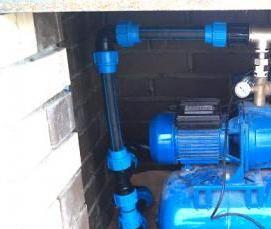 Бурение скважины в подвале дома - вариант 4