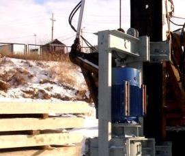 Бурильные сваи - модель 1